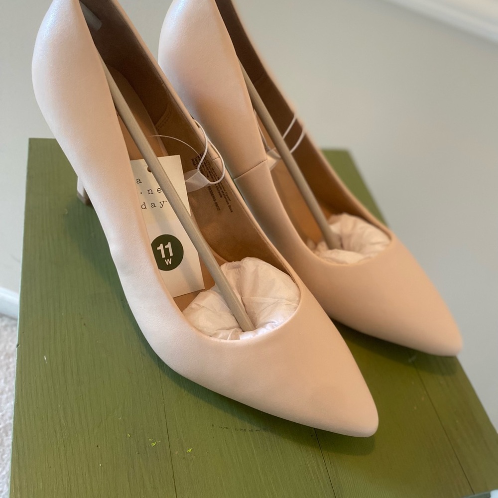 Chic Blush Heels by A New Day